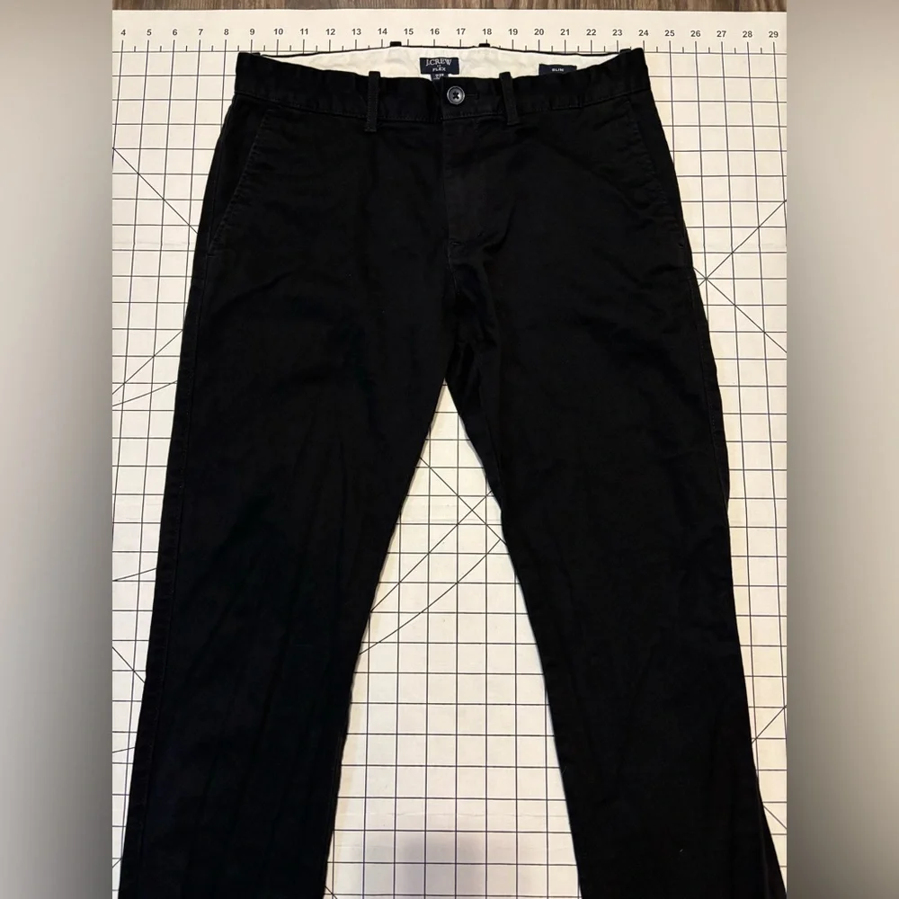 J.Crew‎ Flex Men’s Size 29/32 Dark Navy Slim Fit Trousers